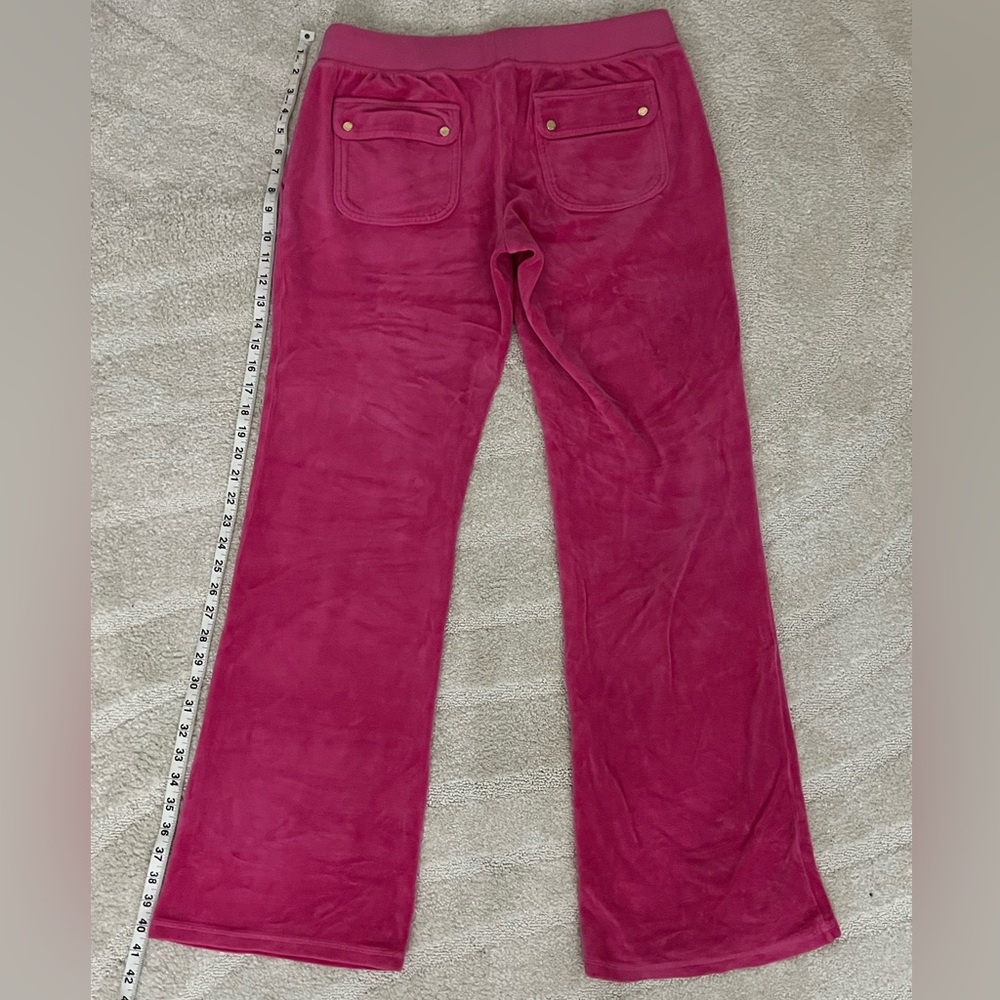 HOT PINK Y2K JUICY COUTURE VELOUR PANTS
